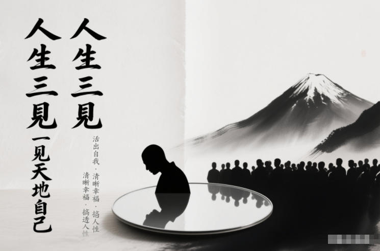 人生三见一见天地见众生见自己,活出自我拥有清晰幸福人生,搞透人性-资源宝库