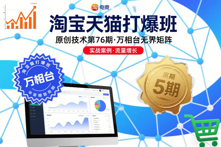 淘宝天猫打爆班原创技术第76期,万相台无界矩阵-资源宝库
