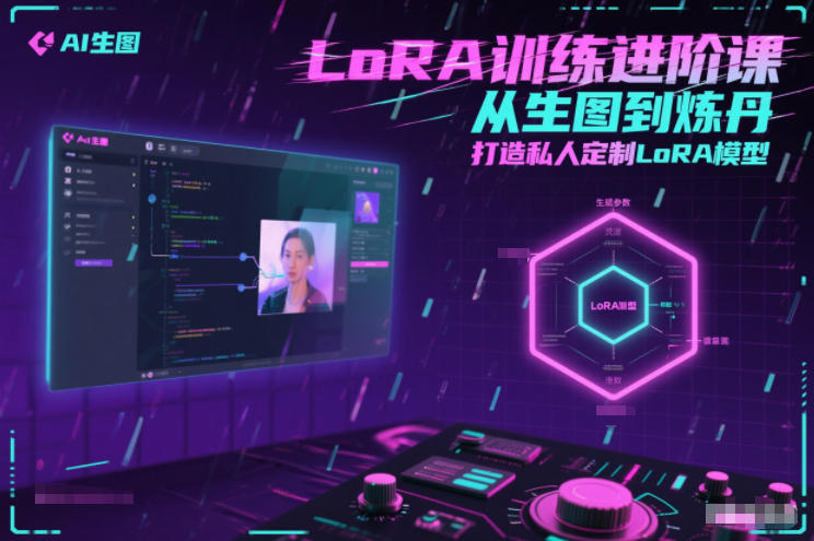 LoRA训练进阶课,从生图到炼丹,打造私人定制LoRA模型-资源宝库