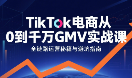 三千老师·TikTok电商从0到千万GMV实战课(更新)-资源宝库