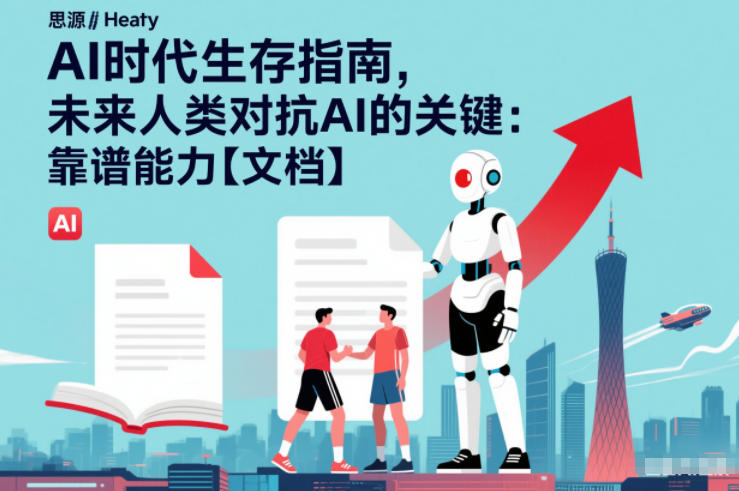 AI时代生存指南，未来人类对抗AI的关键：靠谱能力【文档】-资源宝库