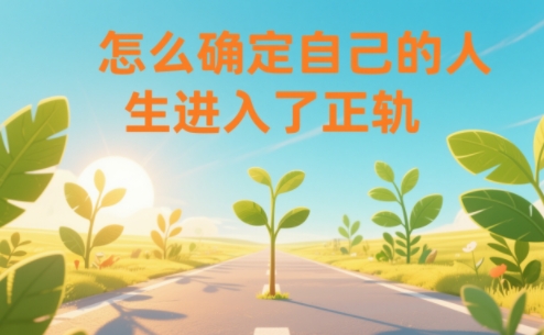 某公众号付费文章：怎么确定自己的人生进入了正轨？-资源宝库