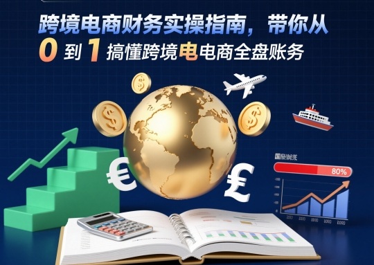 跨境电商财务实操指南，带你从0到1搞懂跨境电商全盘账务-资源宝库