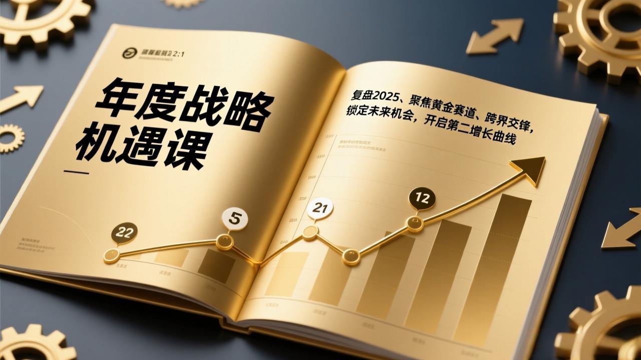 年度战略机遇课，复盘2025、聚焦黄金赛道、跨界交锋，锁定未来机会，开启第二增长曲线-资源宝库