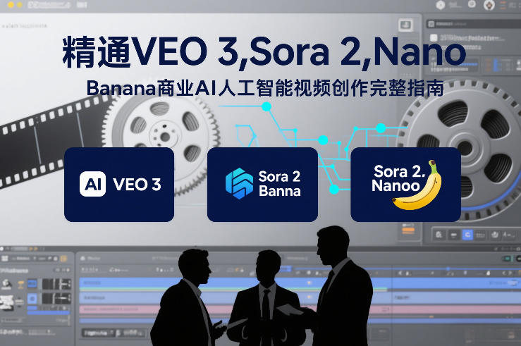 精通VEO 3,Sora 2,Nano Banana商业AI人工智能视频创作完整指南-资源宝库