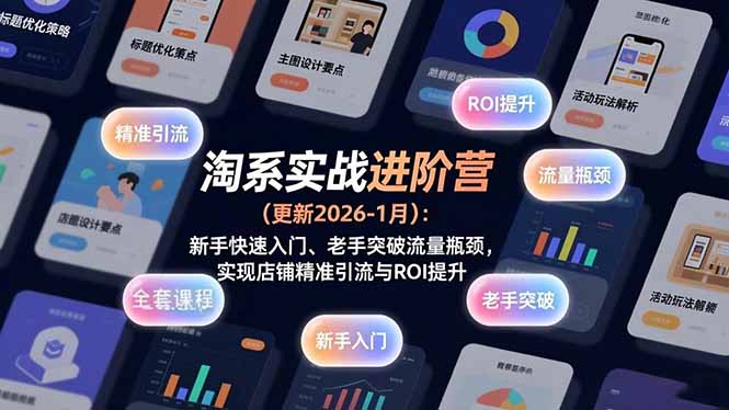 淘系实战进阶营(更新2026-1月-资源宝库