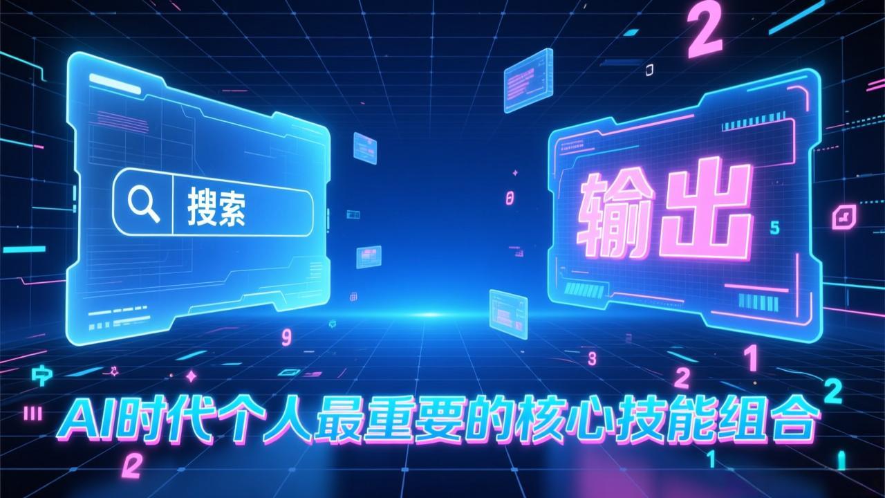 付费文章:AI时代个人最重要的核心技能组合:“输出能力”和“搜索能力”-资源宝库