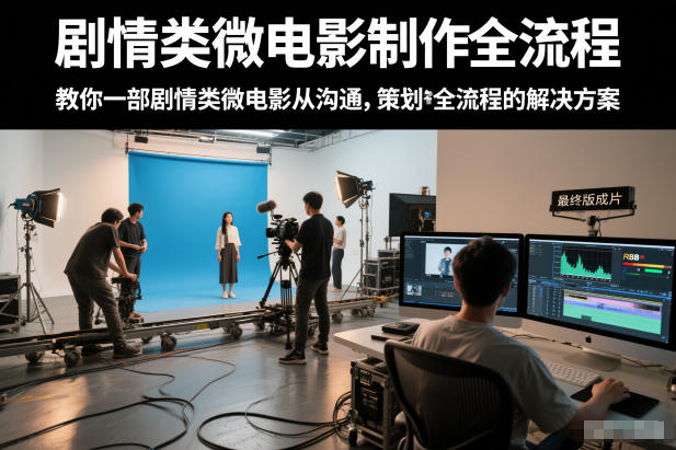 剧情类微电影制作全流程，教你一部剧情类微电影从沟通，策划到拍摄制作全流程的解决方案-资源宝库