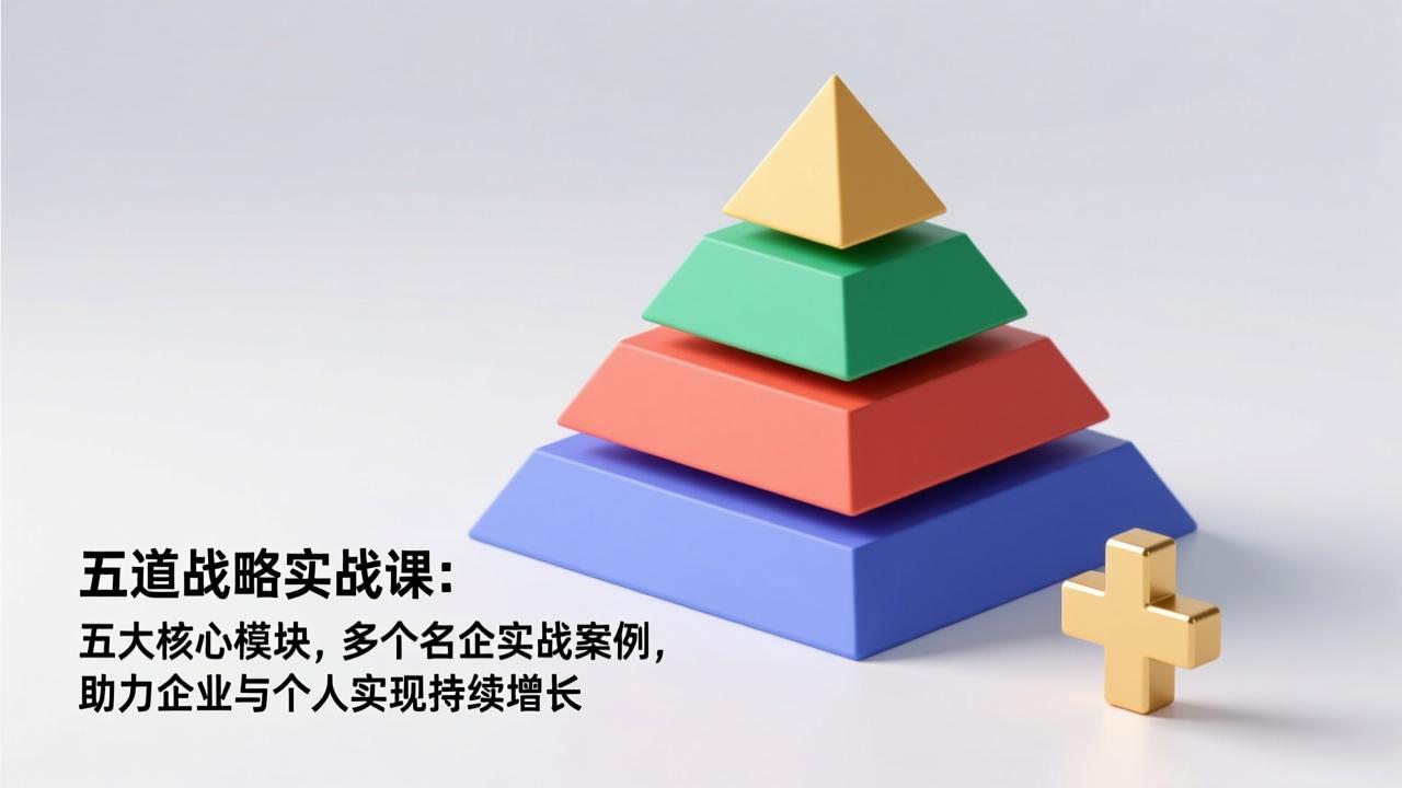 五道战略实战课：五大核心模块，多个名企实战案例，助力企业与个人实现持续增长-资源宝库
