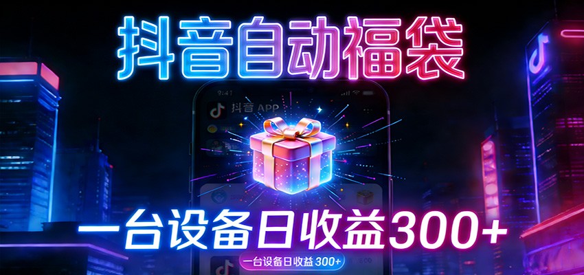 全自动抢福袋神器：24小时不停歇，日产出500＋-资源宝库