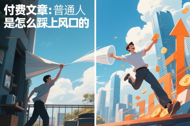 付费文章：普通人是怎么踩上风口的-资源宝库