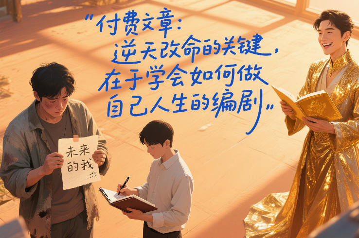 付费文章:逆天改命的关键,在于学会如何做自己人生的编剧-资源宝库