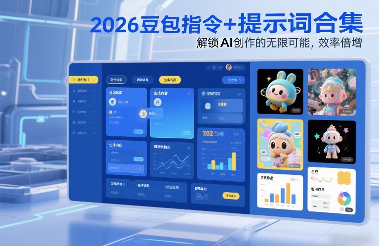 2026豆包指令+提示词合集,解锁AI创作的无限可能,效率倍增-资源宝库
