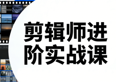 剪辑师进阶实战课(更新23年-25年)-资源宝库