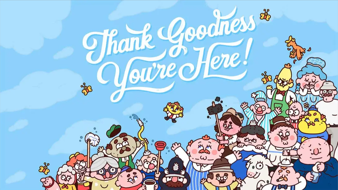 【美版】谢天谢地你来了！ .Thank Goodness You’re Here! 中文-资源宝库