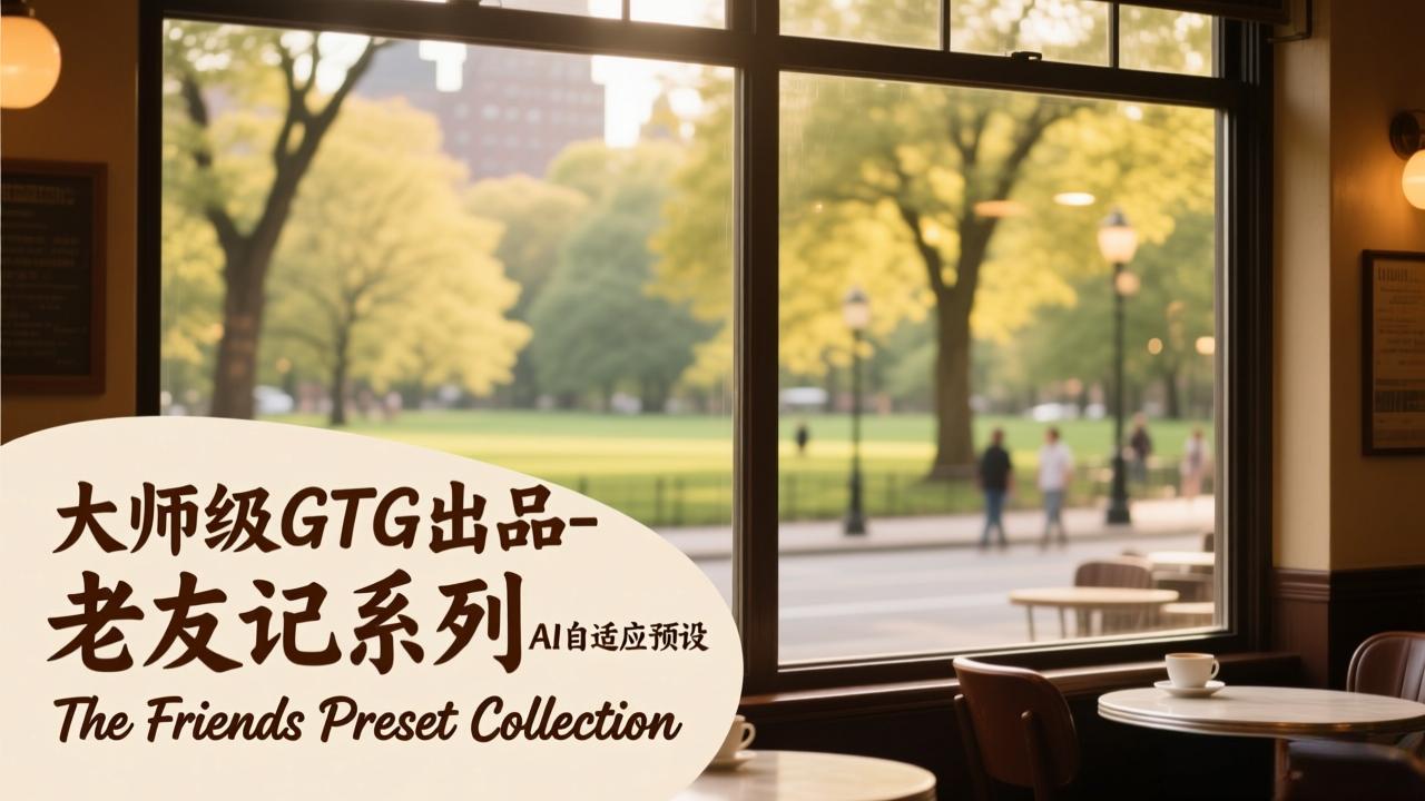 大师级GTG出品-老友记系列AI自适应预设The Friends Preset Collection-资源宝库