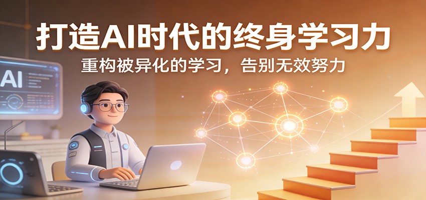 打造AI时代的终身学习力：重构被异化的学习，告别无效努力-资源宝库