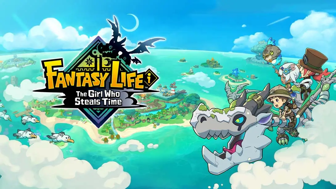 【美版】幻想生活ｉ 转圈圈的龙和偷取时间的少女 .FANTASY LIFE i: The Girl Who Steals Time 中文-资源宝库
