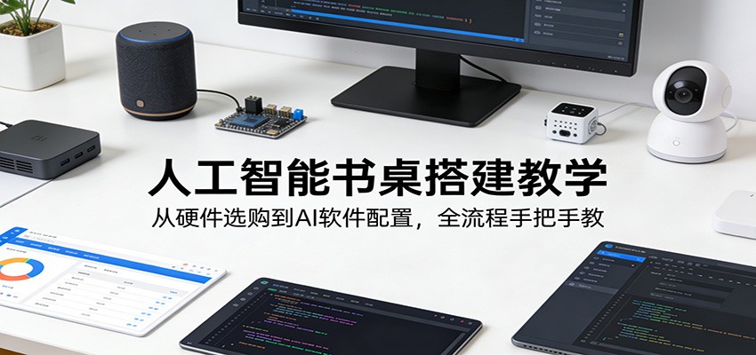 人工智能书桌搭建教学：从硬件选购到AI软件配置，全流程手把手教-资源宝库