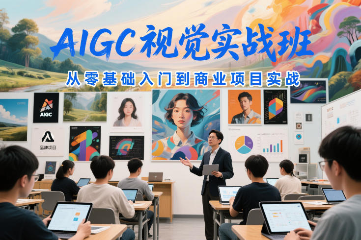 AIGC视觉实战班，从零基础入门到商业项目实战-资源宝库