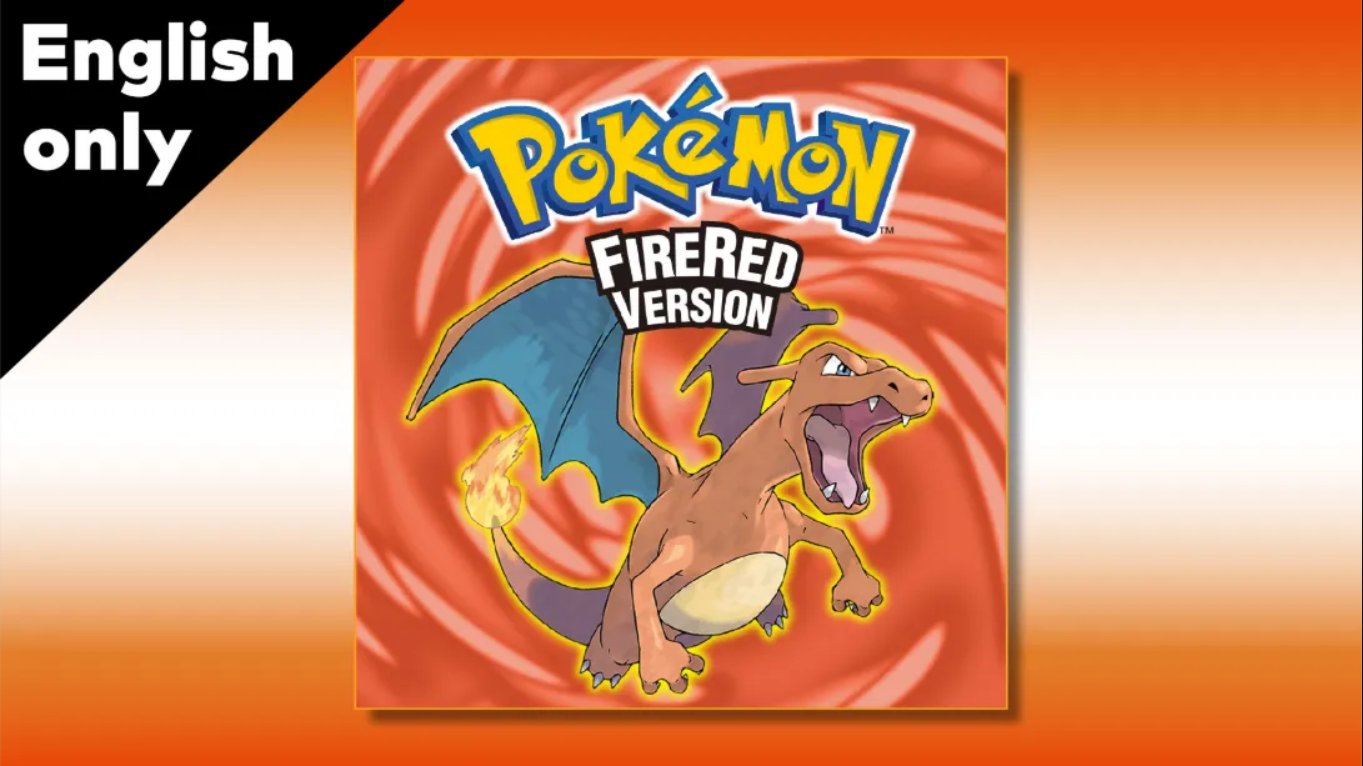【美版】宝可梦火红 .Pokemon FireRed 中文汉化-资源宝库