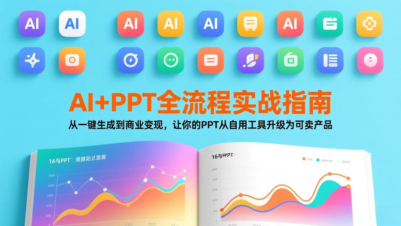 AI+PPT全流程实战指南：从一键生成到商业变现，让你的PPT从自用工具升级为可卖产品-资源宝库