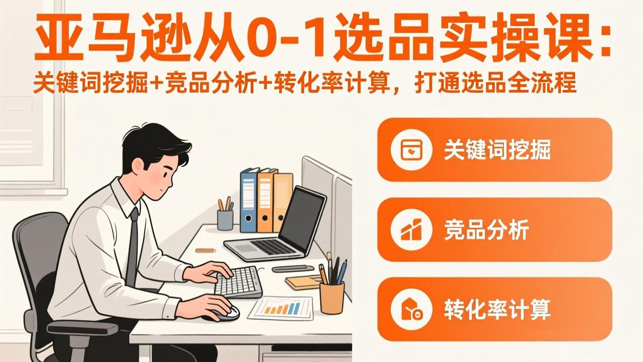 亚马逊从0-1选品实操课(更新3月-资源宝库