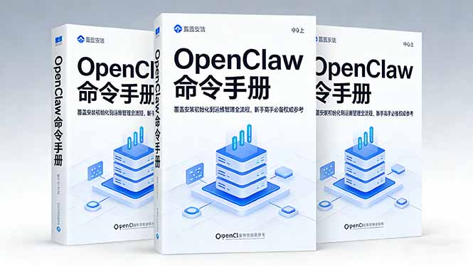 OpenClaw命令手册:覆盖安装初始化到运维管理全流程,新手高手必备权威参考-资源宝库