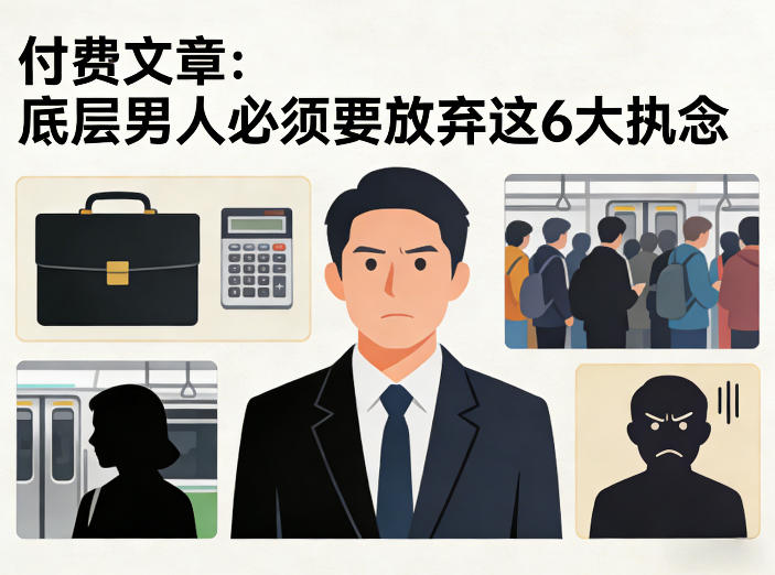 付费文章：底层男人必须要放弃这6大执念-资源宝库