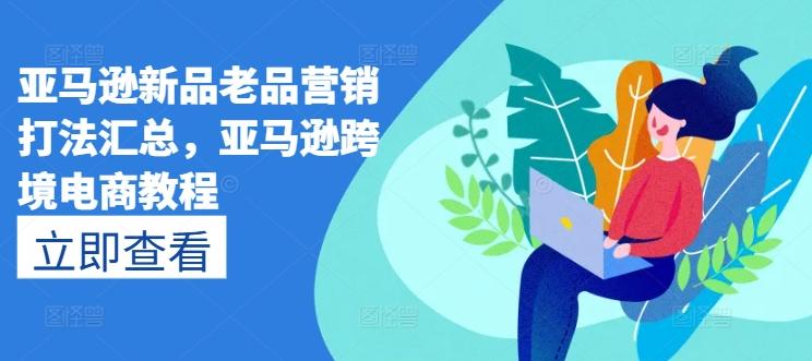 亚马逊新品老品营销打法汇总，亚马逊跨境电商教程-资源宝库