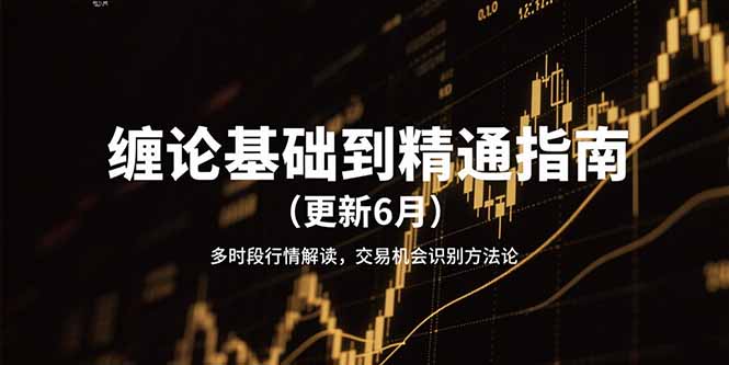缠论基础到精通指南(更新6月-资源宝库