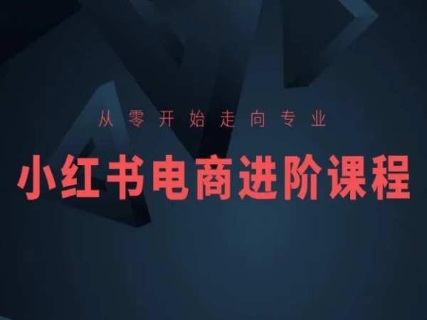 从零开始走向专业，小红书电商进阶课程-资源宝库