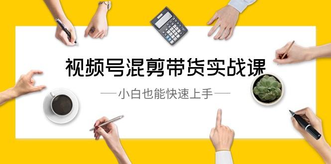 视频号混剪带货实战课，小白也能快速上手（10节课）-资源宝库