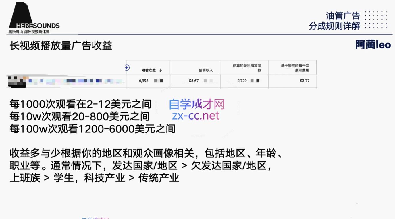 阿蔺Leo·跨境油管视频YouTube实训营(更新2025)-资源宝库