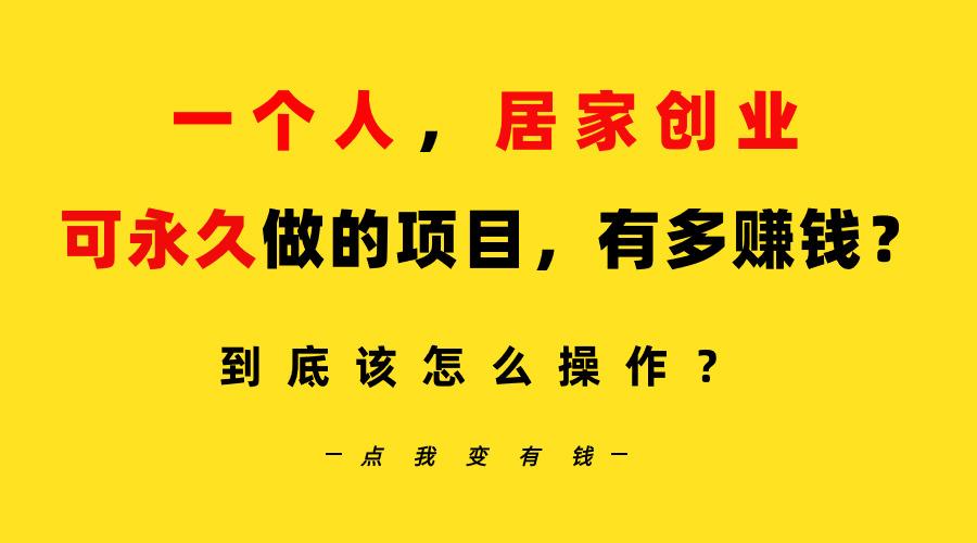一个人，居家创业：B站每天10分钟，单账号日引创业粉100+，月稳定变现5W...-资源宝库