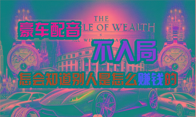 炫富神器，简单无脑粘贴复制，闷声发财，当天见收益，无上限封顶-资源宝库