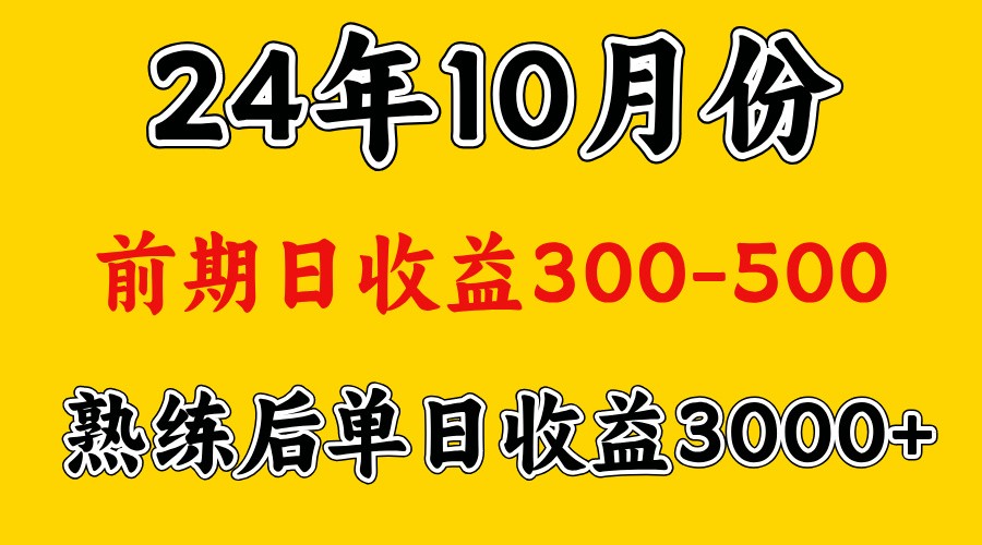 高手是怎么赚钱的.前期日收益500+熟练后日收益3000左右-资源宝库