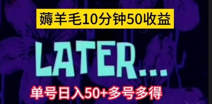 美团薅羊毛玩法，单号日入50+多号多得【仅揭秘】-资源宝库