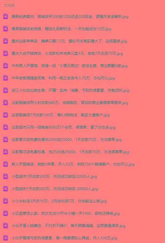 图片[4]-(9607期)真实有效391套商业模式，年入几十到几百万案例解析(电子书+视频+图文)-资源宝库