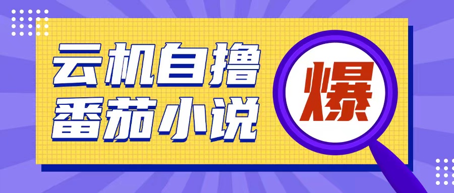 首发云手机自撸小说玩法,10块钱成本可撸200+收益操作简单【揭秘】-资源宝库