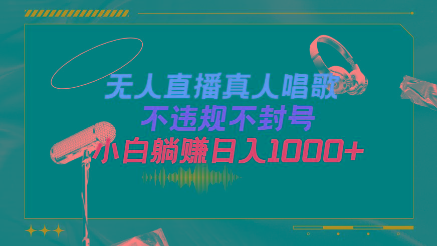 (9622期)抖音24小时无人直播音乐，不违规，不封号纯撸音浪，小白实操当天日入1000+-资源宝库