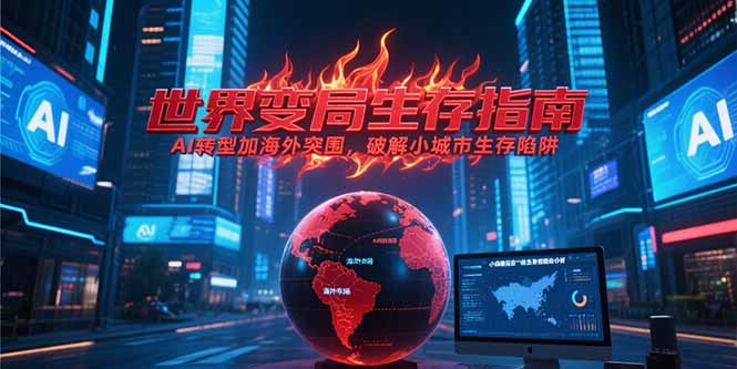 付费文章《世界变局生存指南，AI转型加海外突围，破解小城市生存陷阱》-资源宝库
