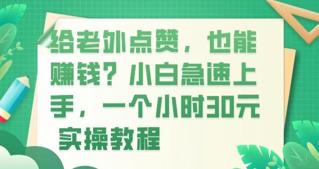 给老外点赞，也能赚钱？小白急速上手，实操教程-资源宝库