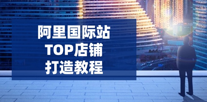 阿里国际站TOP店铺打造教程:涵盖平台到高阶,解决运营难题,提升询盘-资源宝库