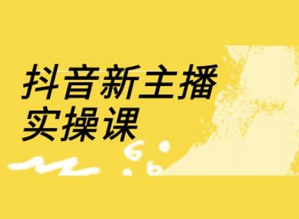 抖音新主播实操课，直播间流量运营线上实操课(18节)-资源宝库