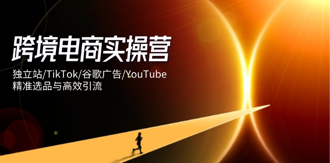 跨境电商实操营：独立站/TikTok/谷歌广告/YouTube，精准选品与高效引流-资源宝库