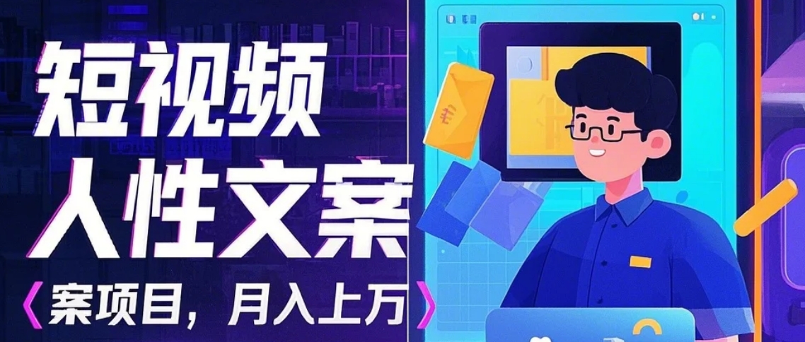 利用AI自动制作短视频人性文案项目：揭秘月入上万的精准流量变现秘籍-资源宝库
