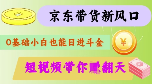 最新京东短视频带货代运营秘籍,轻松躺挣【揭秘】-资源宝库