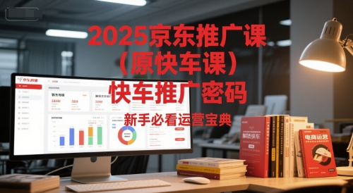 2025京东推广课(原快车课)解锁京东快车推广密码,新手必看运营宝典-资源宝库