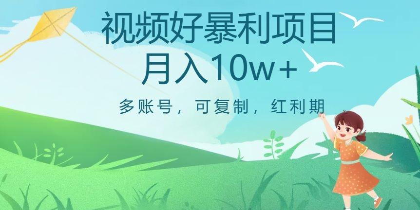 外边收费699项目，视频号暴利项目，多账号可复制，红利期-资源宝库